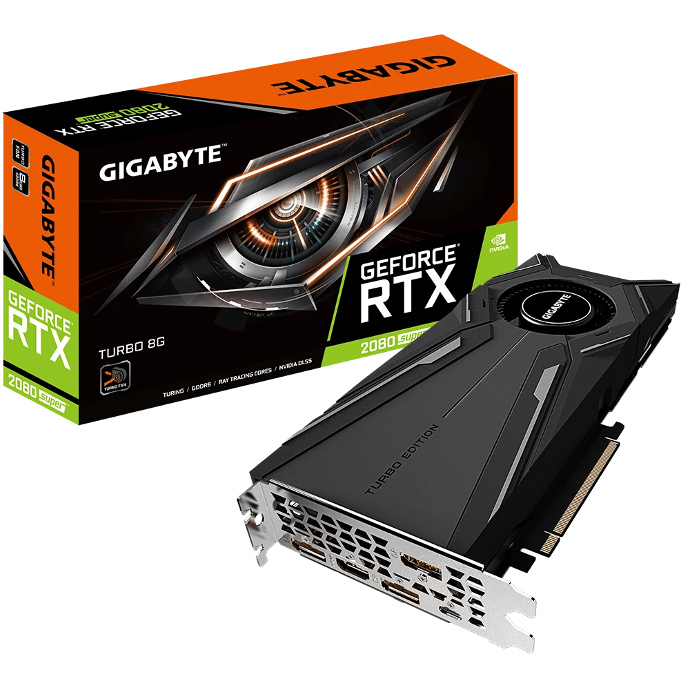 Gigabyte GeForce® RTX 2080 SUPER TURBO 8G